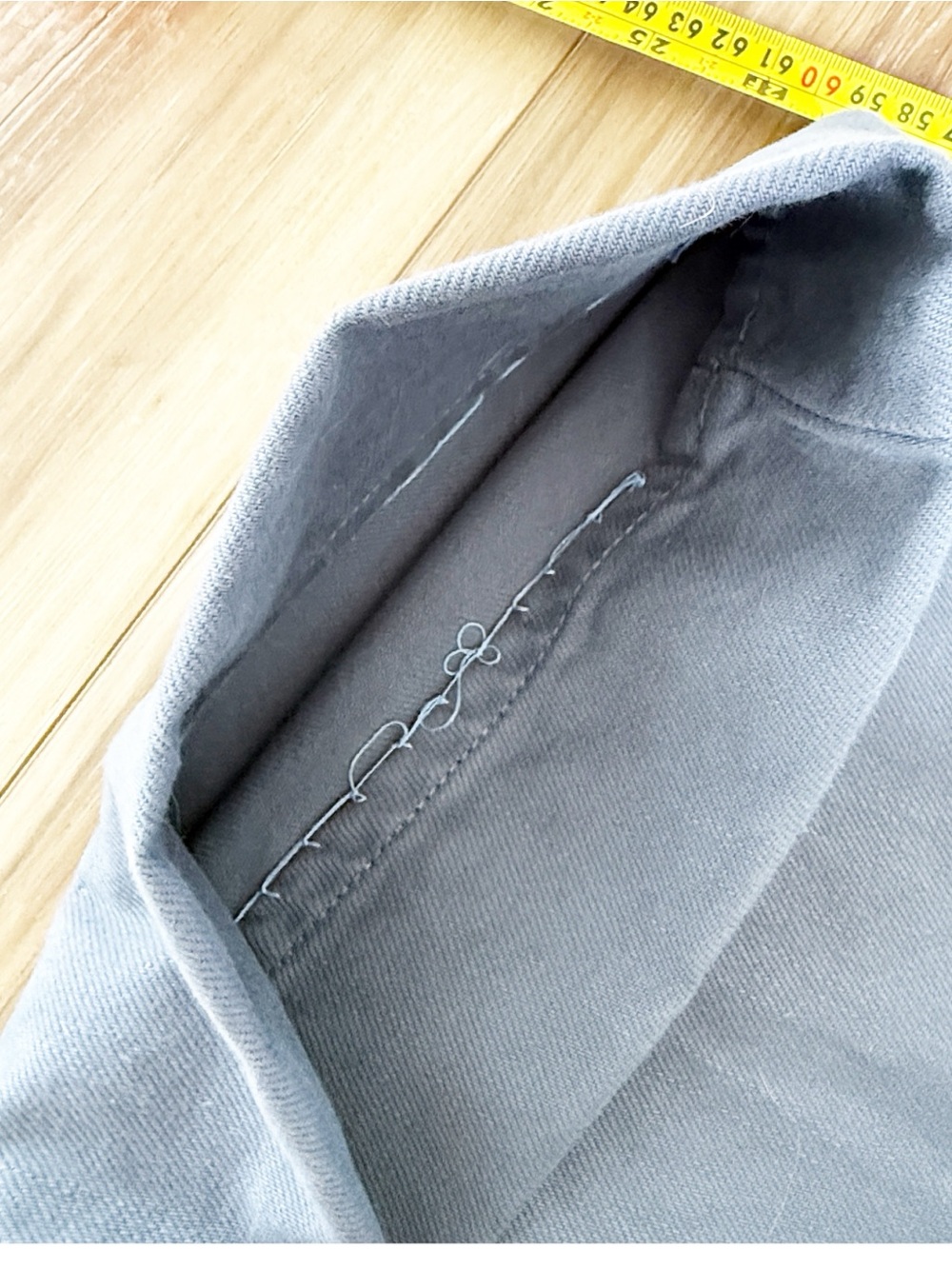Uniqlo Light Blue High-Waist Pants - Picture 12 of 14